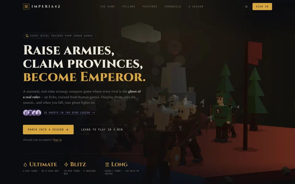 Imperia — screenshot